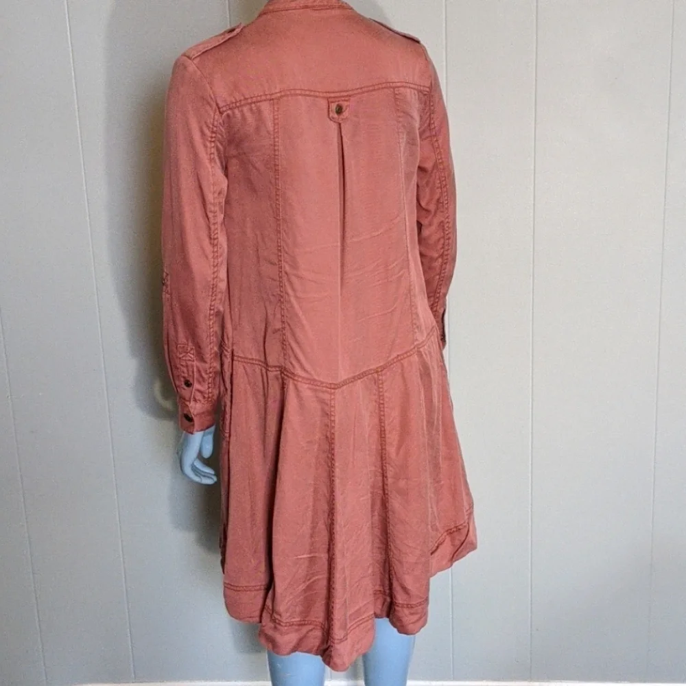 🫰🏼 Anthropologie Holding Horses 'Mariona' Shirtdress Shacket - Picture 4 of 10